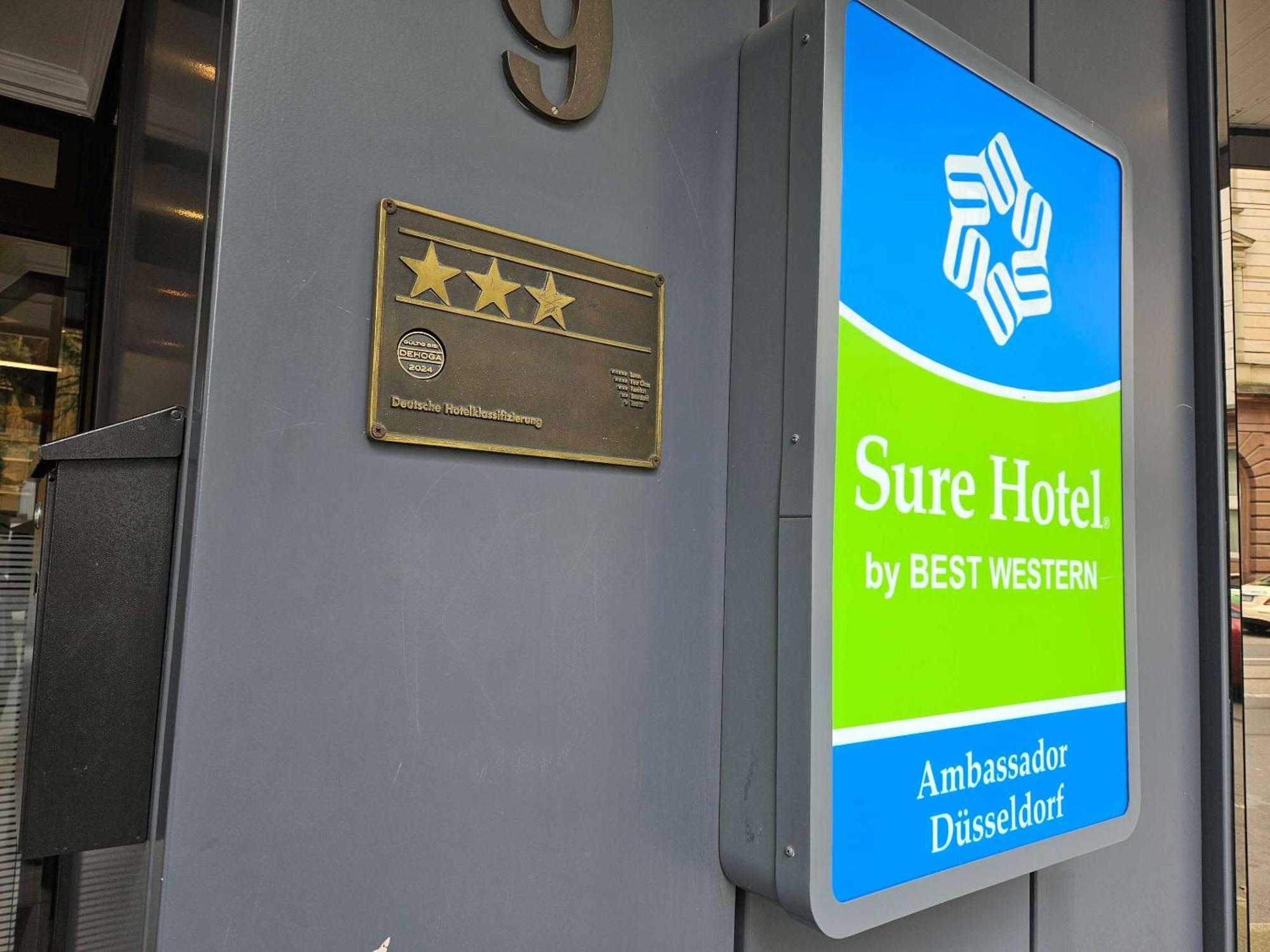 Sure Hotel By Best Western Ambassador Duesseldorf Eksteriør bilde